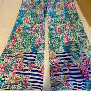 NWT Lilly Pulitzer Bal Harbour Palazzo Pants XL